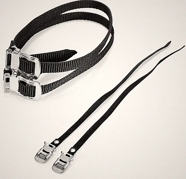 1 Pair Bikes Pedal Toe Straps Universal Replacement Foot Pedal Straps for