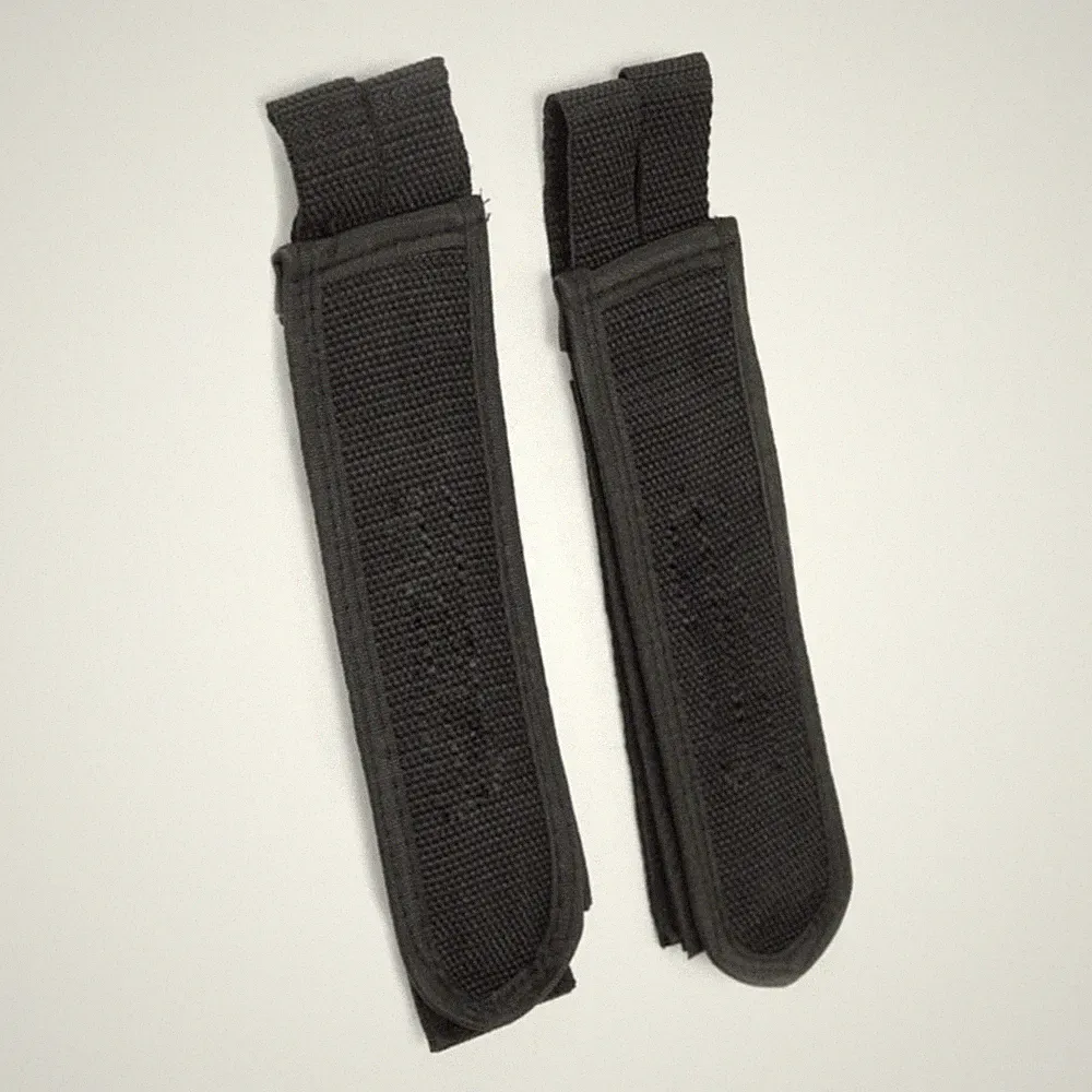 1 Pair New Fixed Gear Fixie BMX Bike Bicycle Double Pedal Toe Straps Black B