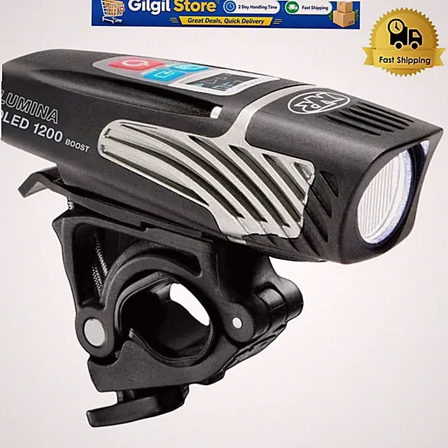 1200 Lumens Waterproof Bike Light - Lumina OLED Boost for Safe Night Riding