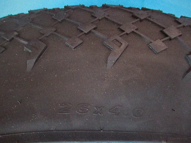 26" x 4" Black Bicycle Fat Tire - 1 Only - New