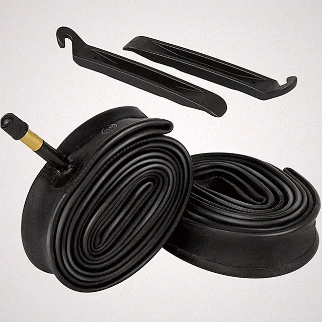 2PCS 700X35-43C Hybrid Bike Inner Tube Road Touring 48mm Schrader Valve