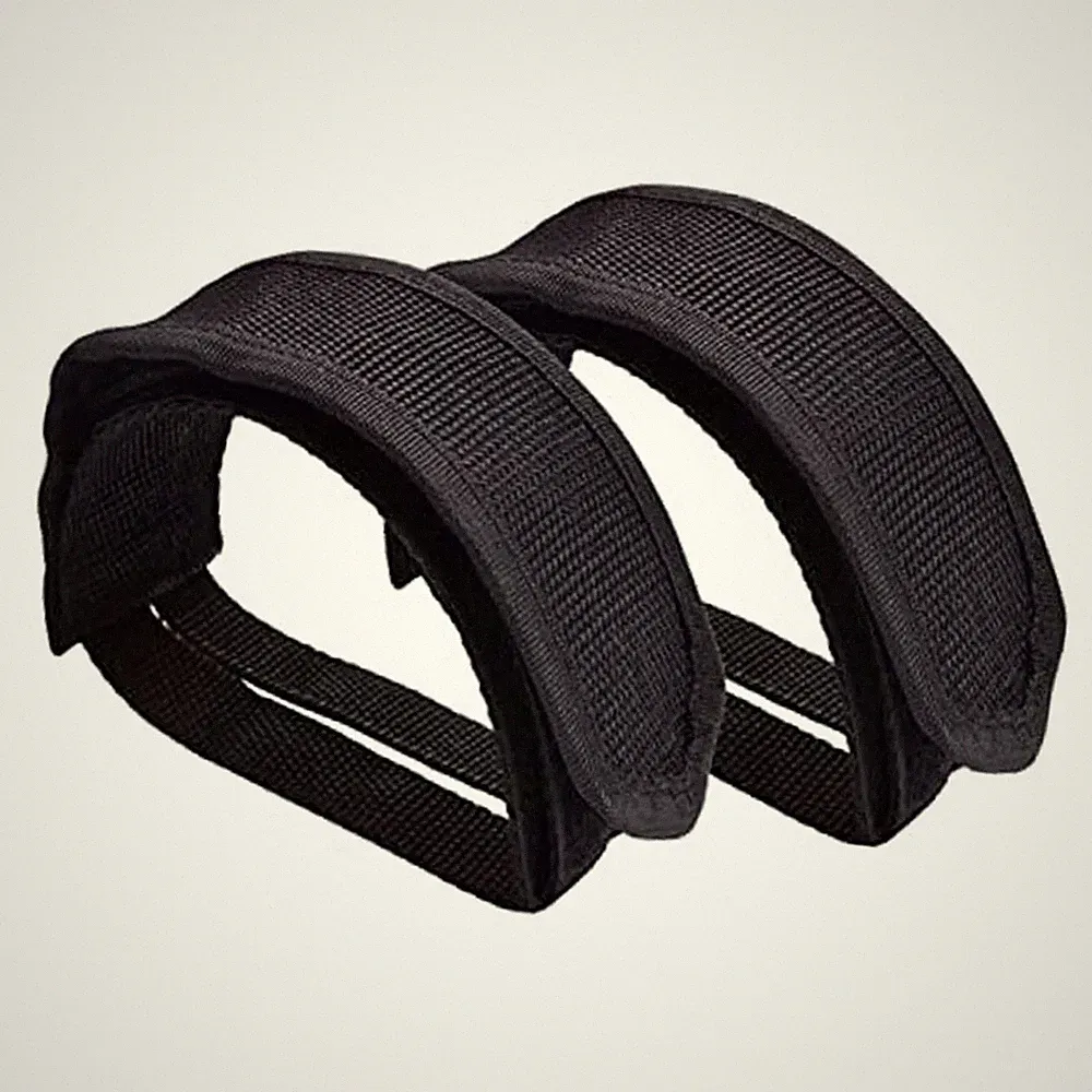 2pcs Bike Cycling Bicycle Soft Fixed Gear Pedal Band Feet Set Pedal Straps