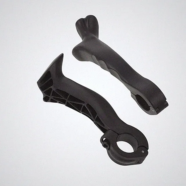 2Pcs Mountain Bike Handlebar Bar End Extensions Black for Improved Stability