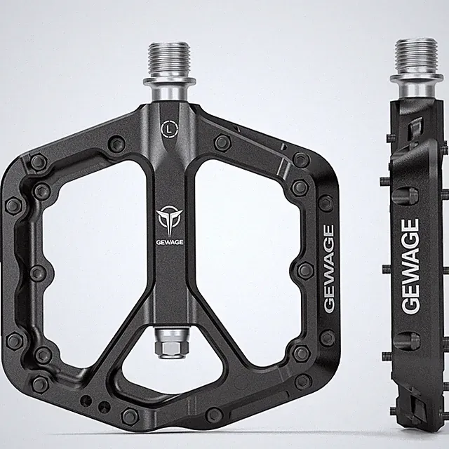 9/16 Nylon Fiber Mountain Bike Flat Platform Bicycle Pedals