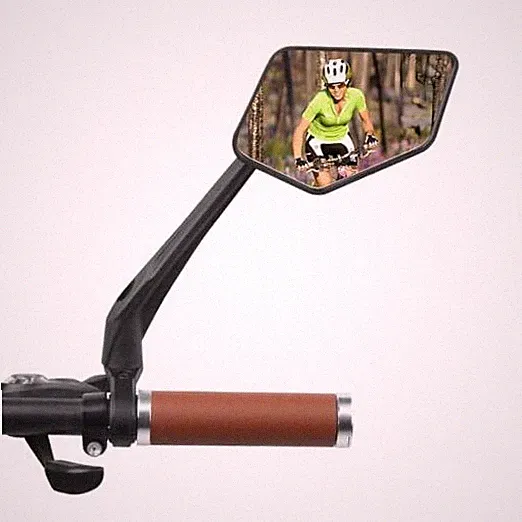 Bike Mirror Handlebar Mount E-bikes Bicycle Mirrors, Anti-Shake 360° Right