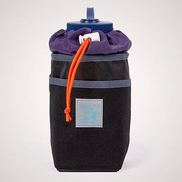 BLUE LUG Stem Pouch ECOPAK Black Tandem Bicycle Drink Holder Made in Japan NEW
