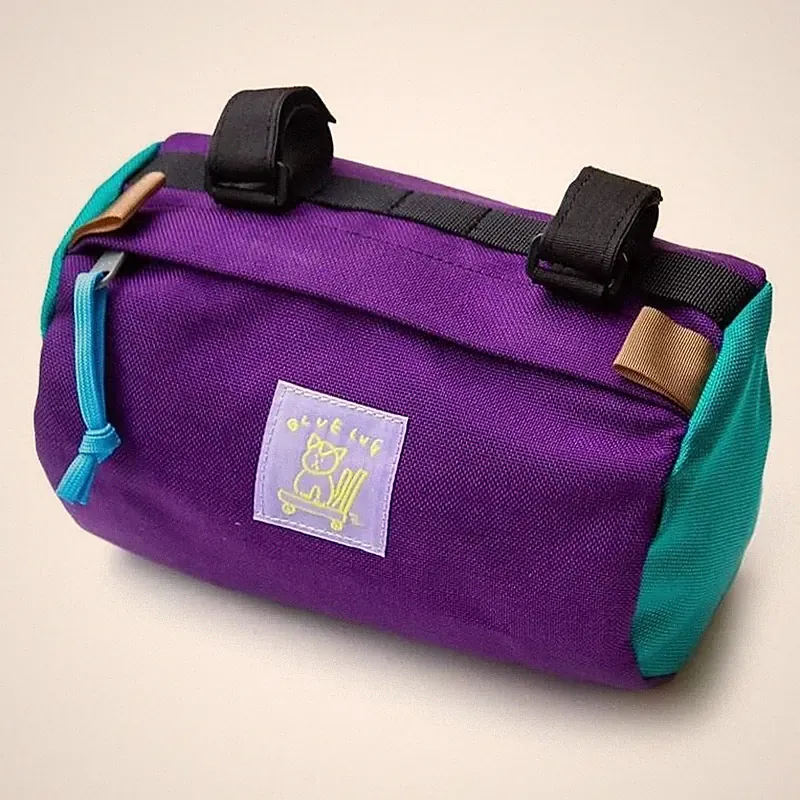 BLUE LUG TANDEM Handlebar Pouch Purple Bicycle Bag Multi-use Made in Japan