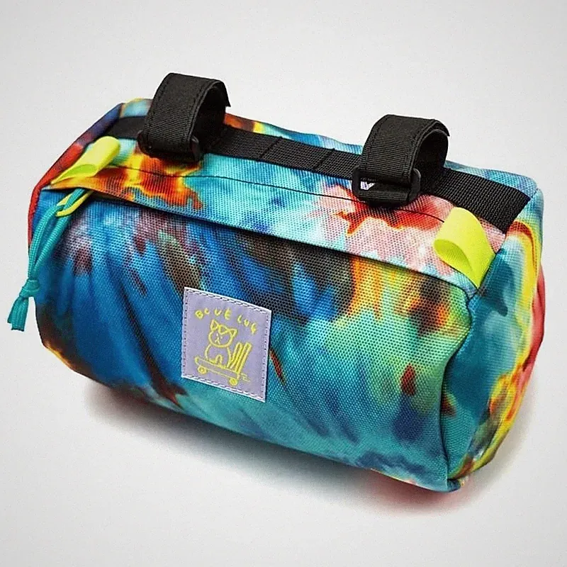 BLUE LUG TANDEM Handlebar Pouch Tie-Dye Bicycle Bag Multi-use Made in Japan