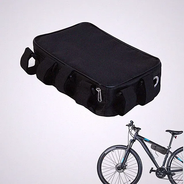 Electric Bicycle Bike Tube Frame Pack Bag Case Battery front Storage MTB Ebike