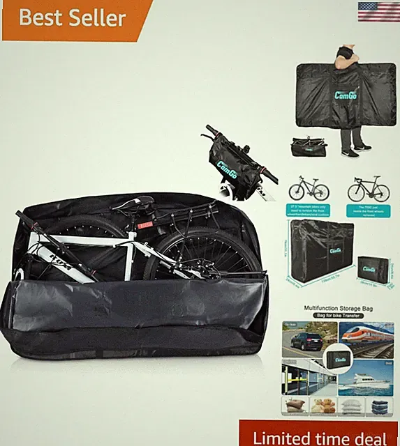 Foldable Waterproof Bike Travel Bag for 20-26 Inch Bikes | Ultimate Protection