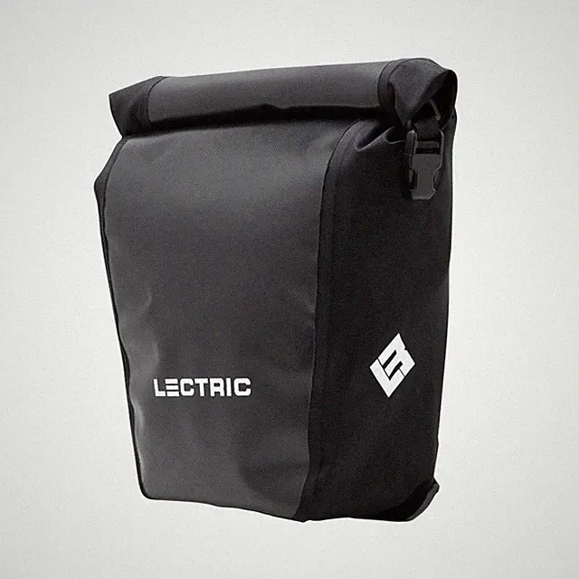 Lectric E-Bike Waterproof Rear Pannier Bag Roll Top electric Cycling NEW