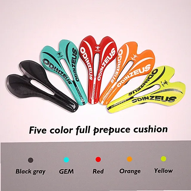 Mountain/Road Bicycle Saddle PU+Nylon Men/Girls Comfortable Bike Front Seat