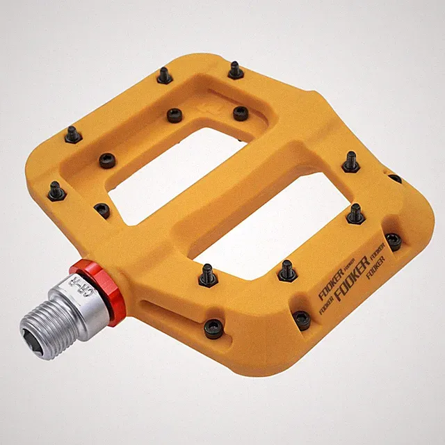 MTB Pedals Mountain Bike Pedals 3 Bearing Non-Slip Lightweight Nylon Fiber Bi...