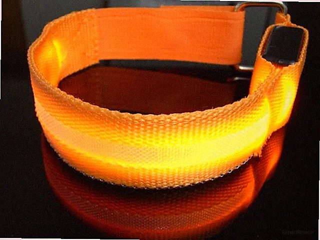 RECHARGEABLE LED ARMBAND ankle ARM BAND Light Night Safety Running Walking Bike