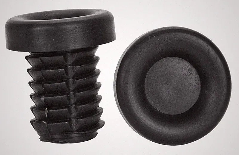 ROAD OR MOUNTAIN BICYCLE BIKE RUBBER HANDLEBAR END PLUGS PAIR NEW