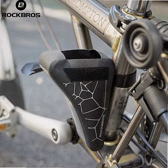 Rockbros Folding Bicycle Waterproof Triangle Bags for Brompton Bike 0.32l Portab