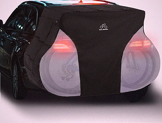 TeamObsidian Bike Cover Waterproof For 1 to 3 Bikes,Ripstop 600D Oxford Material