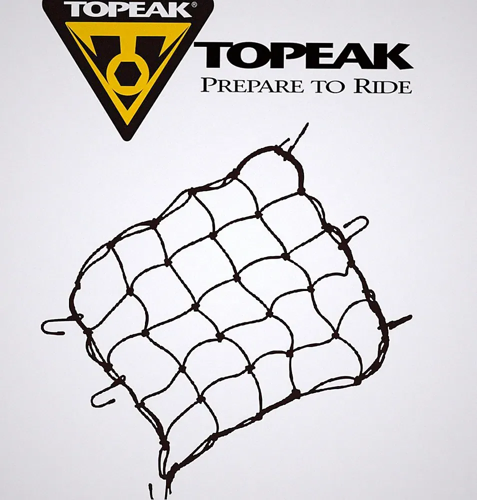Topeak TCN02 Trolly Tote Cargo Net Rack Bungee for Commuter Bicycle Bike Basket