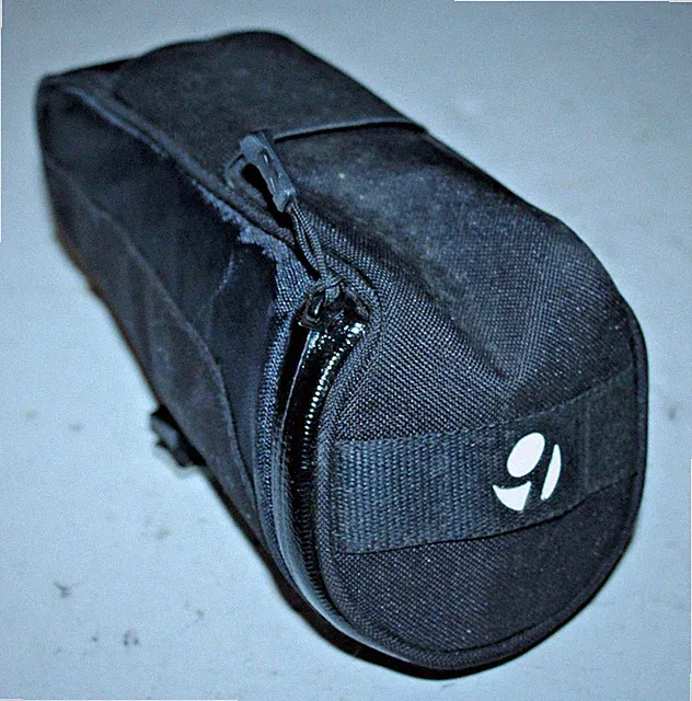 Trek Bontrager Seatpack Rear Bicycle Saddle Bag Black Commuter Cafe Tools Racing