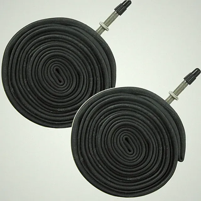 Two (2) Pack Kenda 700 x 20/28C 33mm Threaded Presta Removable Valve Bike Tubes