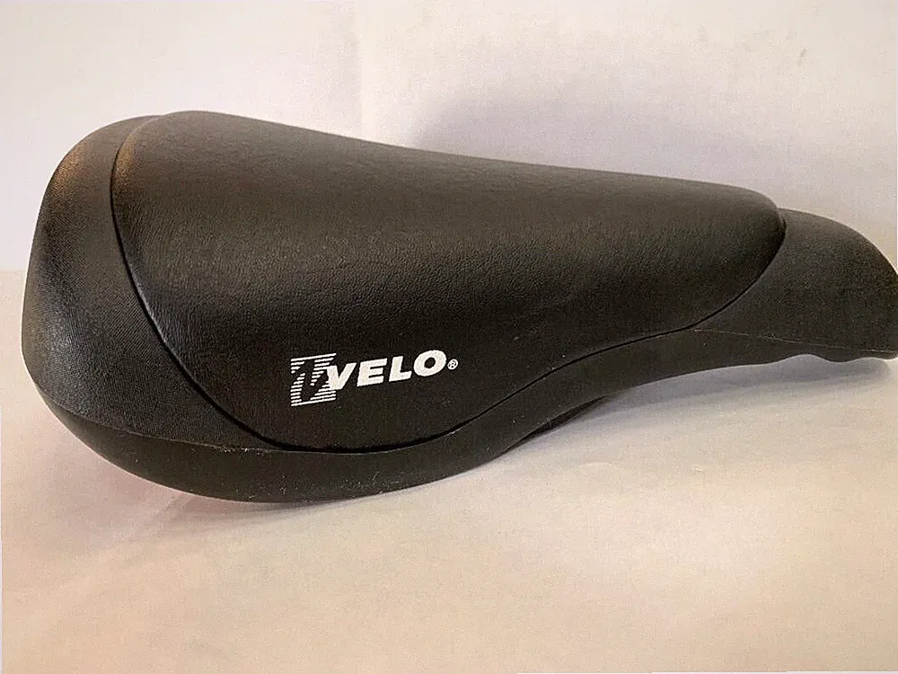 VELO Old School BMX Bicycle Seat Nylon Padded Drop Nose w/o Clamp Bikes