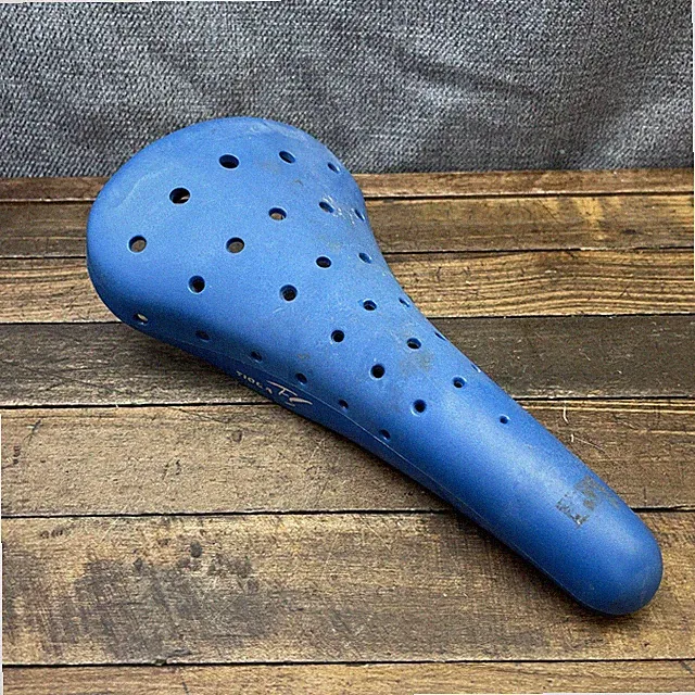 Vintage Kashimax Tioga FS BMX Seat Blue NOS Saddle Old School BMX 1980s Japan