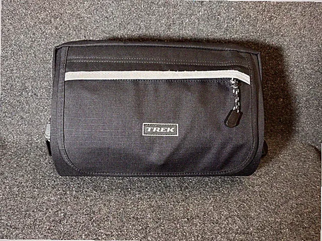 Vintage Trek Bike n Hike Handlebar Bag Hip Pack Fanny Bicycle Touring Black