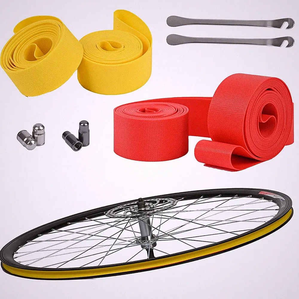 WINDIR 4 Pack Bicycle Rim Liner Strips, Nylon 20'' Bike Tire Liner Tape, Qual...